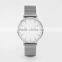 new style customized your logo band fashion watch japan movement men women quartz clock
