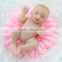 Wholesale cute silicone vinyl baby dolls 4 inch mini reborn doll palm hand doll for sale lovely sleeping dolls