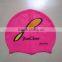 hot selling ear protection silicone swim caps waterproof swimming caps