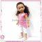 18 inch DIY girl doll with clothes lovely baby toy doll for kids