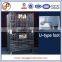 Industrial folding 1200x1000x1000mm metal storage cage with wheels made in china