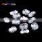 14*10mm Rectangle Acrylic Sewing Rhinestone Button For Apparel Bag Accessories #FLN022