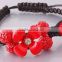Factory direct wholesale fashion latest design bangles and bracelet glass bead bracelet