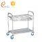 Stainless Steel Clearing Trolley with Deep Bowl