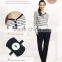 2016 new style europe style pajamas &Cotton stripe unique pajamas design for ladies