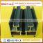 Anodized aluminum frame frosted sliding glass garage door window covers