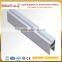 Powder coating extruded aluminum profile lowes shower enclosures for alloy aluminum furniture making