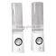 2pcs RC-S001 Mini Waterproof Bluetooth Speaker White