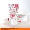 rose offset printing surface cosmetic tube for shower gel