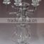 Elegant Crystal base support crystal candle holder with popular designs