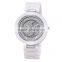 WEIQIN W3229 large wrist ladies luxury ceramic band diamond watch rotate
