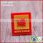 Wholesale red waterproof silicone bag luggage tags with logo