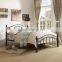Antique Metal Platform Bed Queen Full Black and Brown