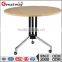 fashionable steel table base for round negotiation table