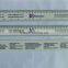 High Quality Plastic ruler OEM logo design colorful printing 15 cm plastic ruler