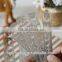 Gold plated Finished Metal Hollow Out Bookmark Present with ribbon for promotion