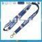 custom 90cm length polyster lanyard with custom logo
