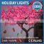 Outdoor acrylic motif tree light LED sculpture light decorations led cherry blossom tree light