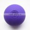 quality product colorful logo engraved lacrosse ball for fitness massage