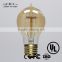 edison vintage style a60/a19 100w 110v lamp coffee color shell edison bulb