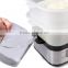 Large square food steamers