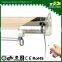 Adjustable Anti-Uv patio manual retractable awning