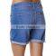 2015 fashion cheap china bulk wholesale clothing pictures of jeans for women denim shorts JXQ1147