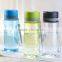 Promotion plastic drinking sports water bottle with straw gifts