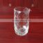 High transparent glass hand made 17oz novelty decanter with decal