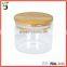 food storage jar borosilicate glass jar with lid 500ml