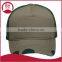 Distressed/Worn-out flat bill trucker mesh cap with embroidery logo
