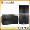 Dual 15 inch speaker oupushi 700 watt floor standing wooden speaker