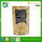 High quality plastic food grade biodegradable kraft paper stand up coffe bags