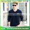 Wholesale cheap price men's 100%cotton long sleeve v neck plain t shirt