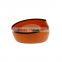 Chi-buy Orange Custom Dog Bowls Slope Dog Bowls Free Shipping on order 49usd