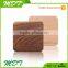 Hot selling mobile accessory-- pocket size wooden designed wooden power bank 2200mah 2600mah