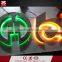 factory directy sale illuminated 3d logo store front sign led signage letter