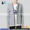 Daijun oem new design high quality 100% cotton grey blank baseball jacket men