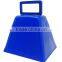 Cow bell in custom colors with strap or lanyard as noise maker