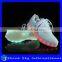 New Styles High Quality Rechargeable Multcolors Adult Flat Flashing Shoes