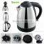 2015 1.5L 1.8L Small home appliance electric kettle for heating water stainless steel material