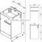 Residential Free-standing Stainless Steel Laundry Tub Cabinet GR-X6050