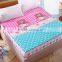 Cool Patterned TPU Laminated Waterproof WAterbed Mattress Pad