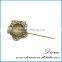China factory new wholesale bulk brooch dubai charms antiqued broned sun flower brooches pins