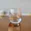 Crystal clear glass candle holder candle jar