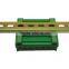 UM72 profile panel mounting base PCB housing with transparent shield Dust cover