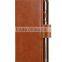 Newly Wallet Brown Double Layer PU Leather Case for Apple IPhone 6s/6 Plus (5.5")