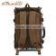 2016 canvas leather vintage Duffel travelling Bags men backpack bag