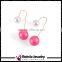 Girls Stud Earrings with Candy Color Balls