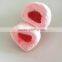 Pillow shaped soft marshmallow filled fruit jam